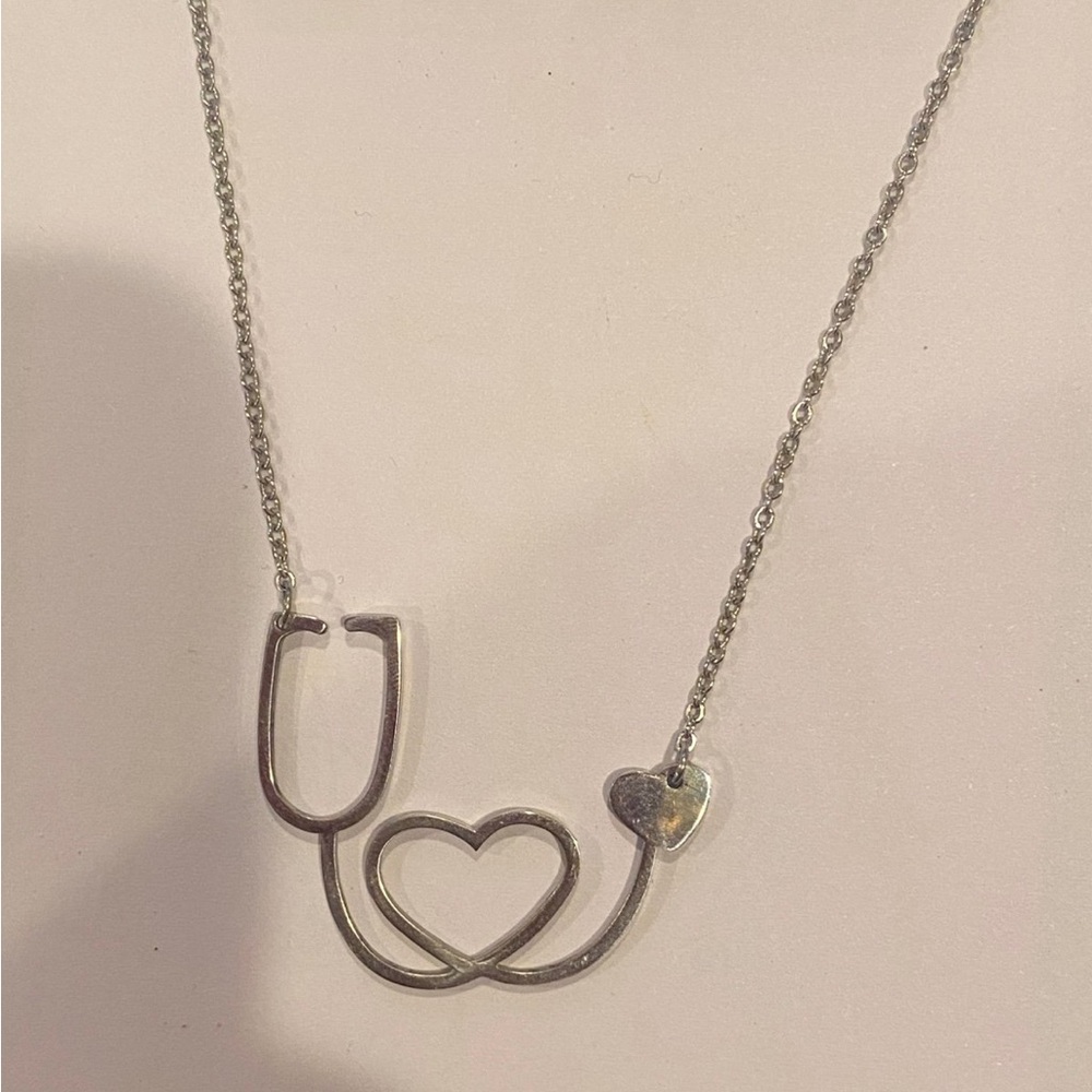 Stethoscope necklace